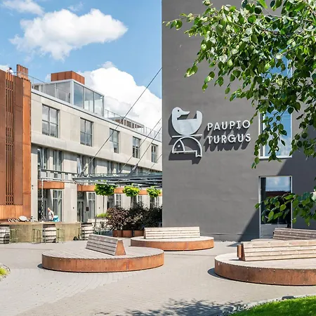 Апартаменты Cohost I Garage Parking Included, Spacious, Lovely W-balcony At Paupys *